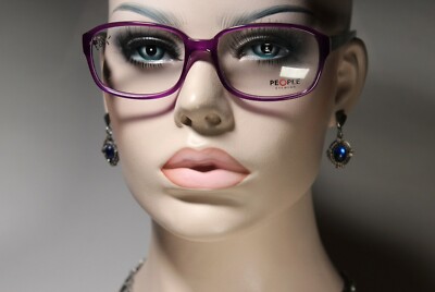 Unworn Semi Clear Purple PEOPLE EYEWEAR 277 C3 Glasses Frames Size Small 52 17