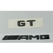 F&uuml;r Mercedes Benz GT AMG Schriftzug Embleme Aufkleber Logo Flache Badge Auto NEW