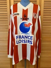 AS Cannes unknow season #18 match worn Coq Sportif France football shirt maillot