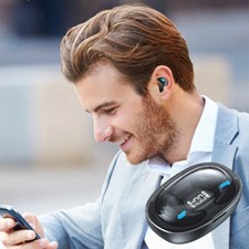 Invisible Mini Earbuds In Ear Air Wireless Bluetooth Headsets Calling Free