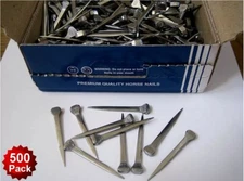 500 Premium Horseshoe Nails Capewell 5 City Stained Glass Lead Project Together