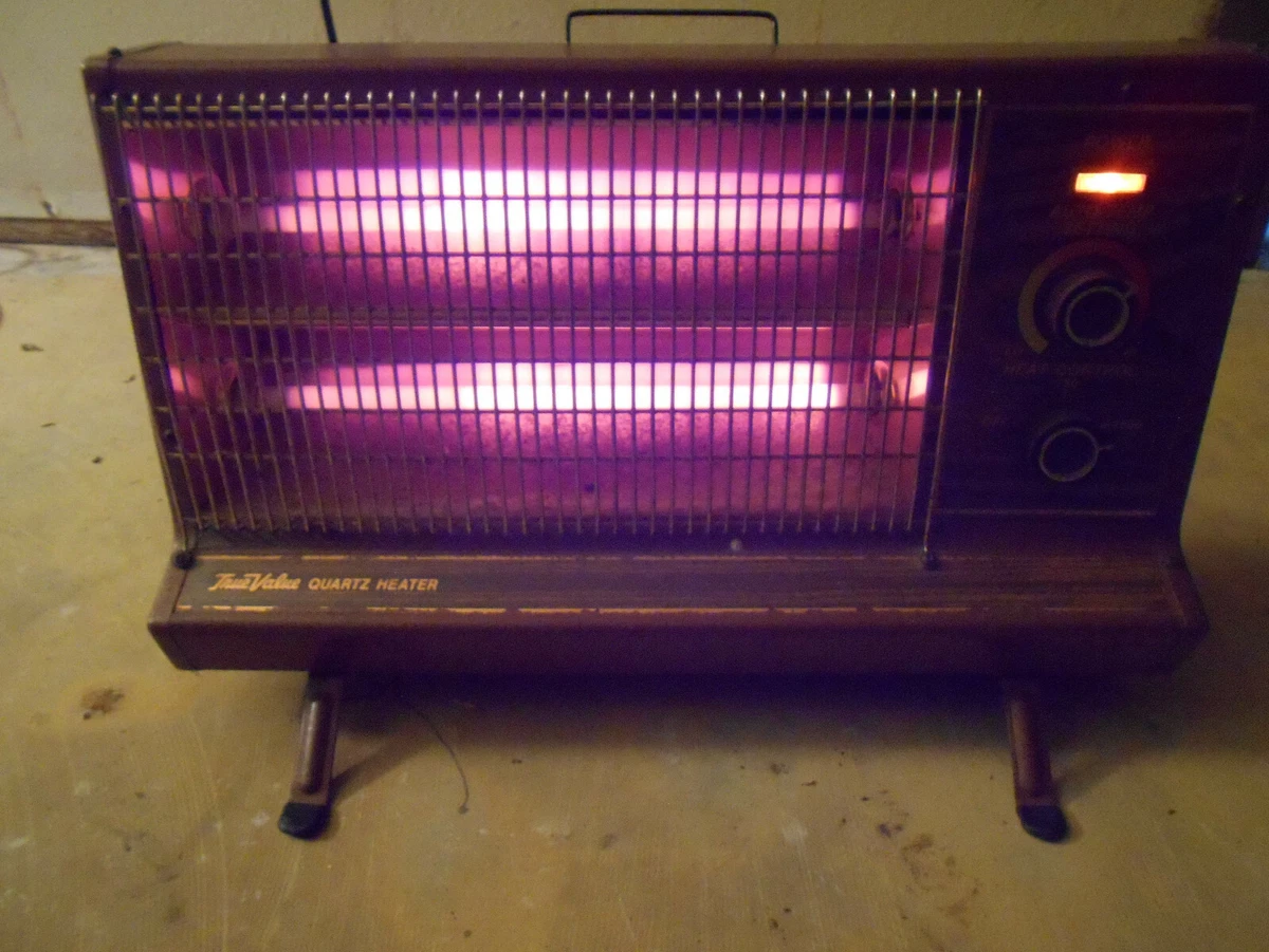 Vintage WORKING True Value Quart Space Heater - Model HR-800A - 1500 Watts  | eBay