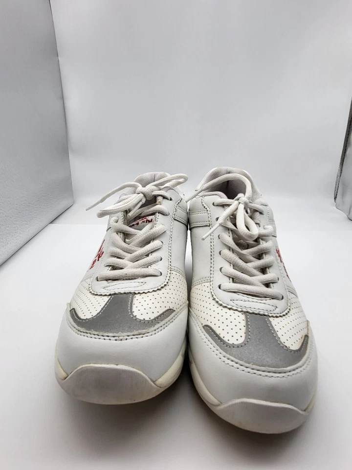 Zapatilla deportiva de ejercicio Chung Shi para mujer Rocker Tonificación talla US 6,5 tóner cuero blanco Foto 2 de 4