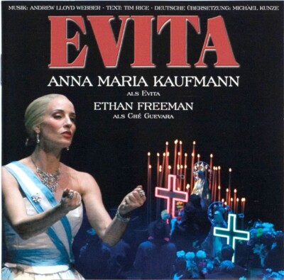 Evita - Anna Maria Kaufmann & Ethan Freeman - CD NEU OVP Musical Deutsch Webber