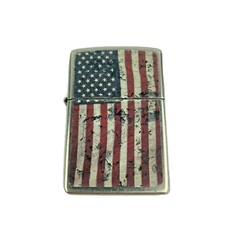 Zippo Cigarette Lighter USA FLAG Made in USA