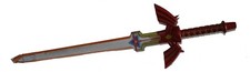 Deluxe Legend of Zelda 31" Sword Red Halloween Cosplay costume accessories