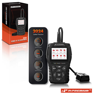 A-Premium AD200 EOBD OBD2 Scanner Enhanced Check Car Engine Light Code Reader