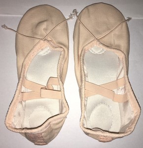 Nuevo Tela Ballet Zapatos Zapatillas Pink-tamaño 32 | eBay