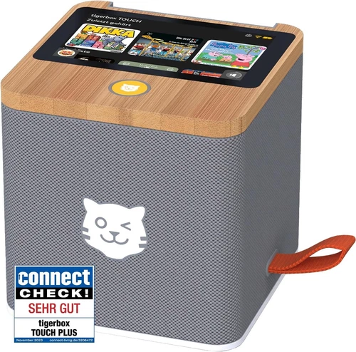 Tiger Media - Tigerbox TOUCH PLUS Grau inkl. Bluetooth, stärkerem Akku Neu