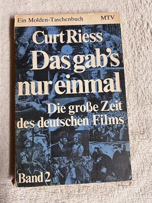 Das gab's nur einmal. Die große Zeit des deutschen Films.  Band 2 |   1117