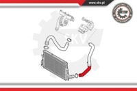 Esen SKV Ladeluftschlauch FüR Alfa Romeo 159 Sportwagon 939_ 2.4 Jtdm 939