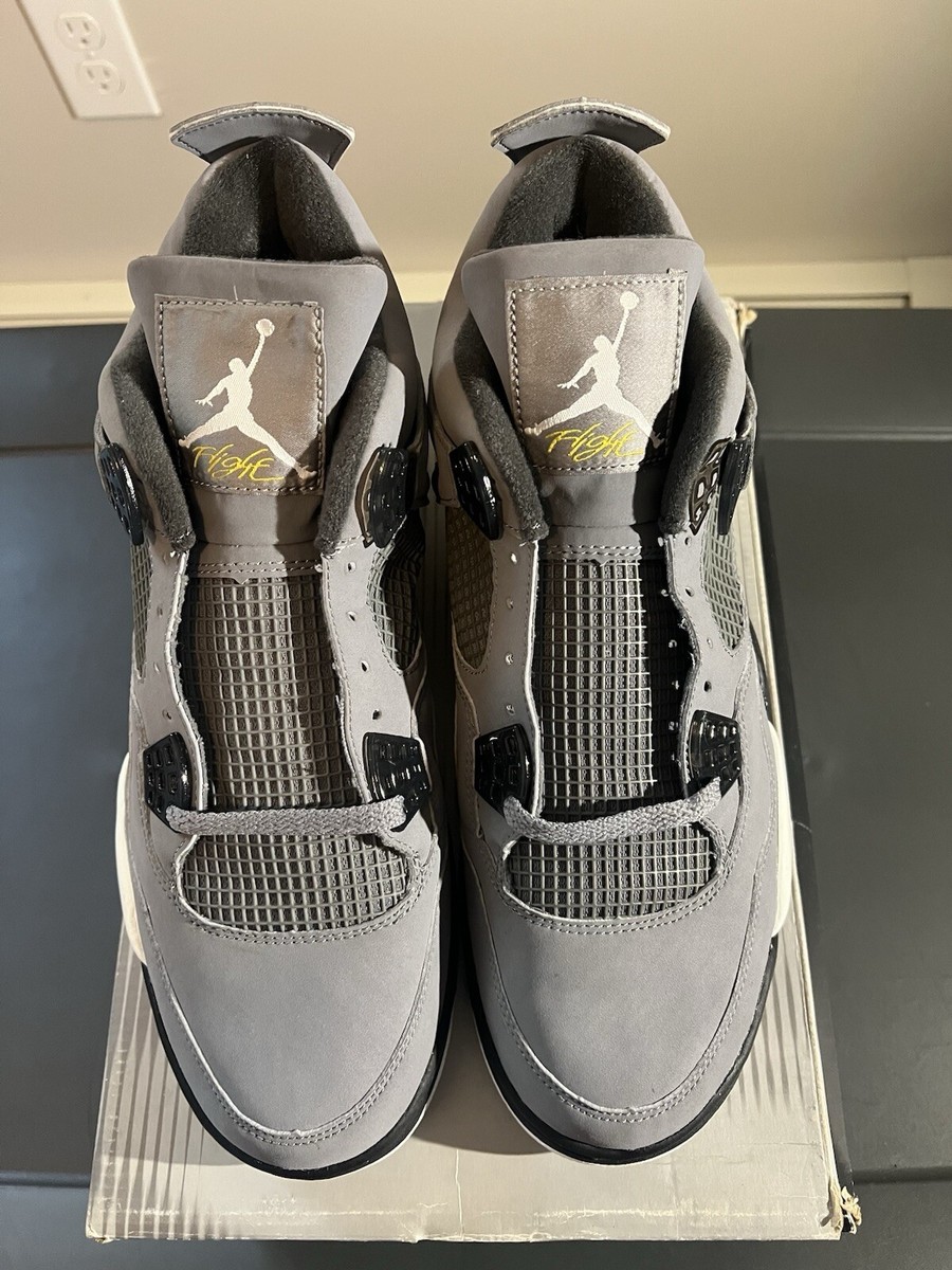 Size 12 - Air Jordan 4 Retro 2004 Cool Grey | eBay display picture 1