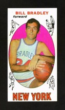 1969-70 Topps #43 Bill Bradley NEW YORK KNICKS Rookie Card ~ NM/MT oc