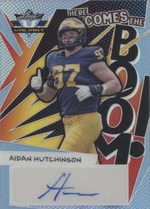 2022 Leaf Valiant Aidan Hutchinson #HB-AH1 for sale | eBay
