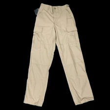 Propper Pants Mens XS (ACTUAL 26x32) Uniform BDU Ripstop Beige Military NWT