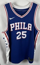 Nike Engineered Philadelphia Phila 76ers Ben Simmons  s 25 Swingman Jersey 56