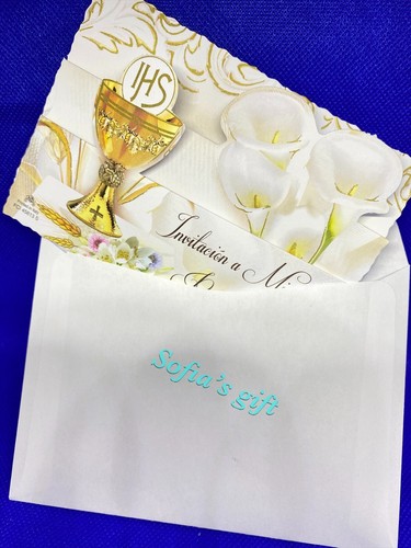 24 Invitaciones de Primera Comunion(Spanish First Communion Invitation Boy/Girl - Picture 3 of 6