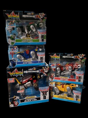 2024 Playmates Voltron Classic Legendary Bundle for building Classic Voltron!