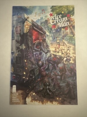 ICE CREAM MAN #24 ALAN QUAH TRADE DRESS VARIANT BTC EXCLUSIVE LITTLE MONSTERS