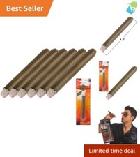 6-Pack Realistic Fake Puff Cigars - 4.5
