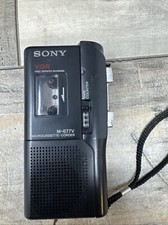Sony Microcassette Corder [M-529V] VOR Voice Recorder Player For Parts or Repair