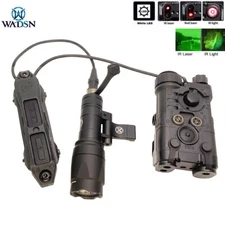 Tactical Hunting NGAL IR LED Red Green Aiming Laser M340A Flashlight Combo