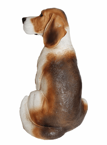 Deco Figura Beagle Adult Figurilla de Perro Sentado Colección Castagna Resin H - Imagen 5 de 5