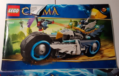 Lego Legends of Chima Instruction Books 70007 Eglor's Twin Bike