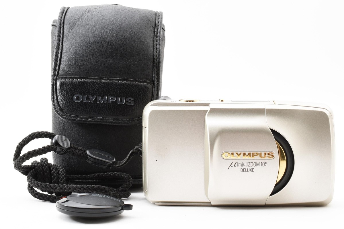 MINT】OLYMPUS μ [mju;] ZOOM 105 Deluxe film camera Japan