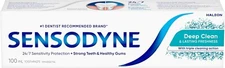 2x Sensodyne Deep Clean Daily Toothpaste for Sensitive Teeth, Mint, 100ml Canada