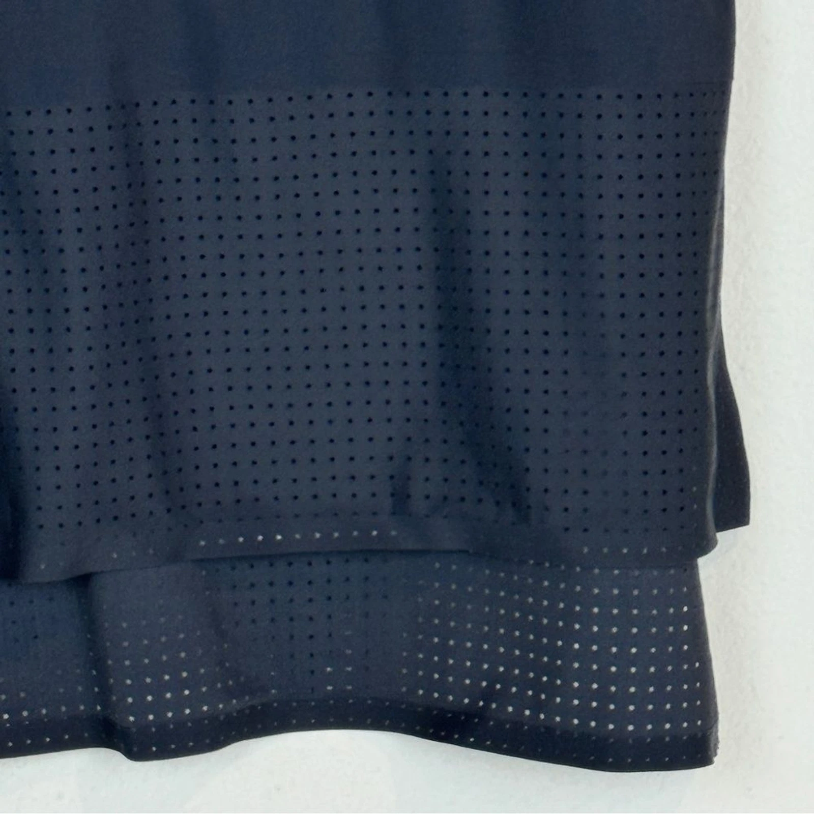 sweaty-betty perforated edge performance athletic shirt
