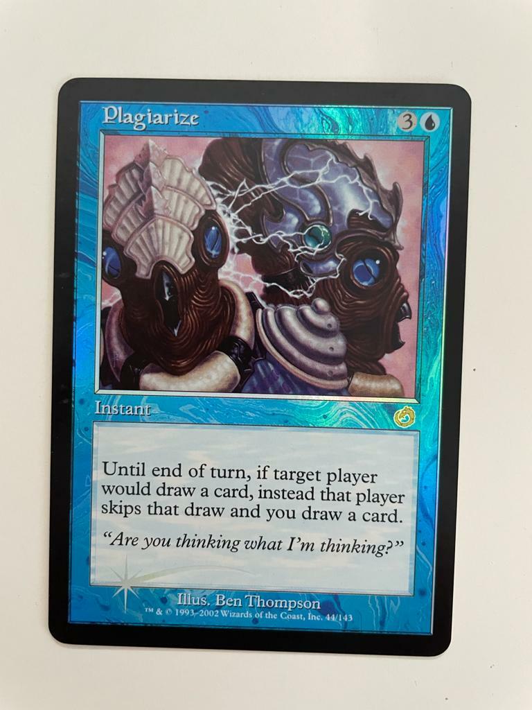 MTG FOIL TORMENT PLAGIARIZE EX MAGIC THE GATHERING BLUE RARE ENGLISH  INSTANT | eBay