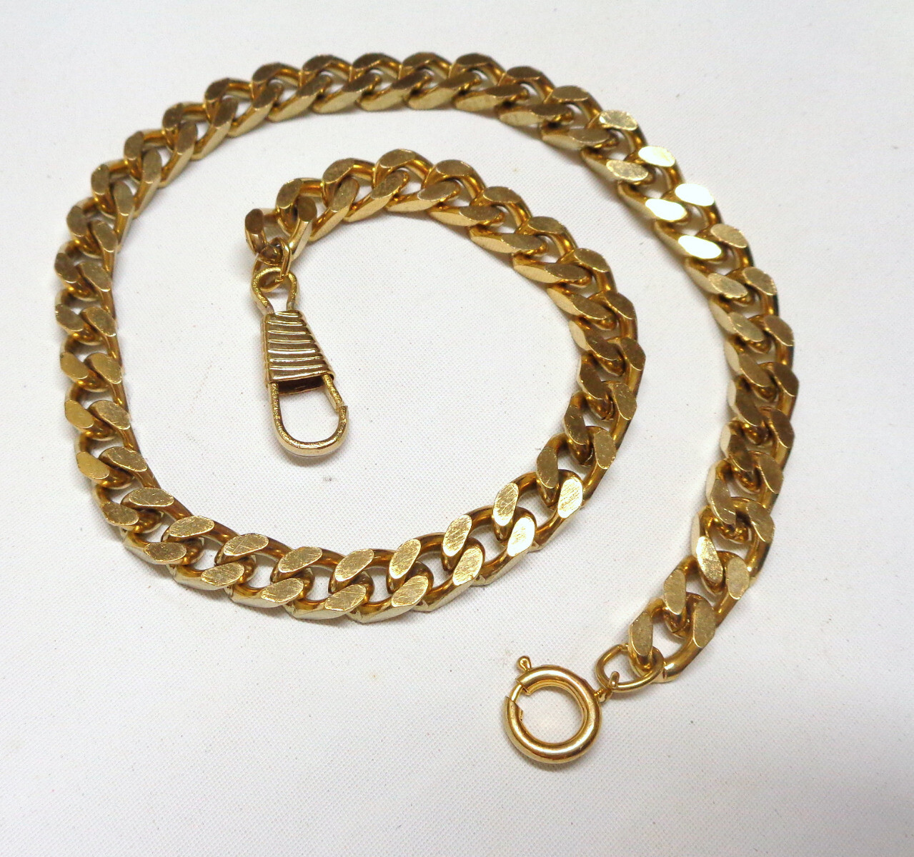 Gold, Vintage, Heavy Duty Watch Fob Chain ,Pocket Watch Chain eBay