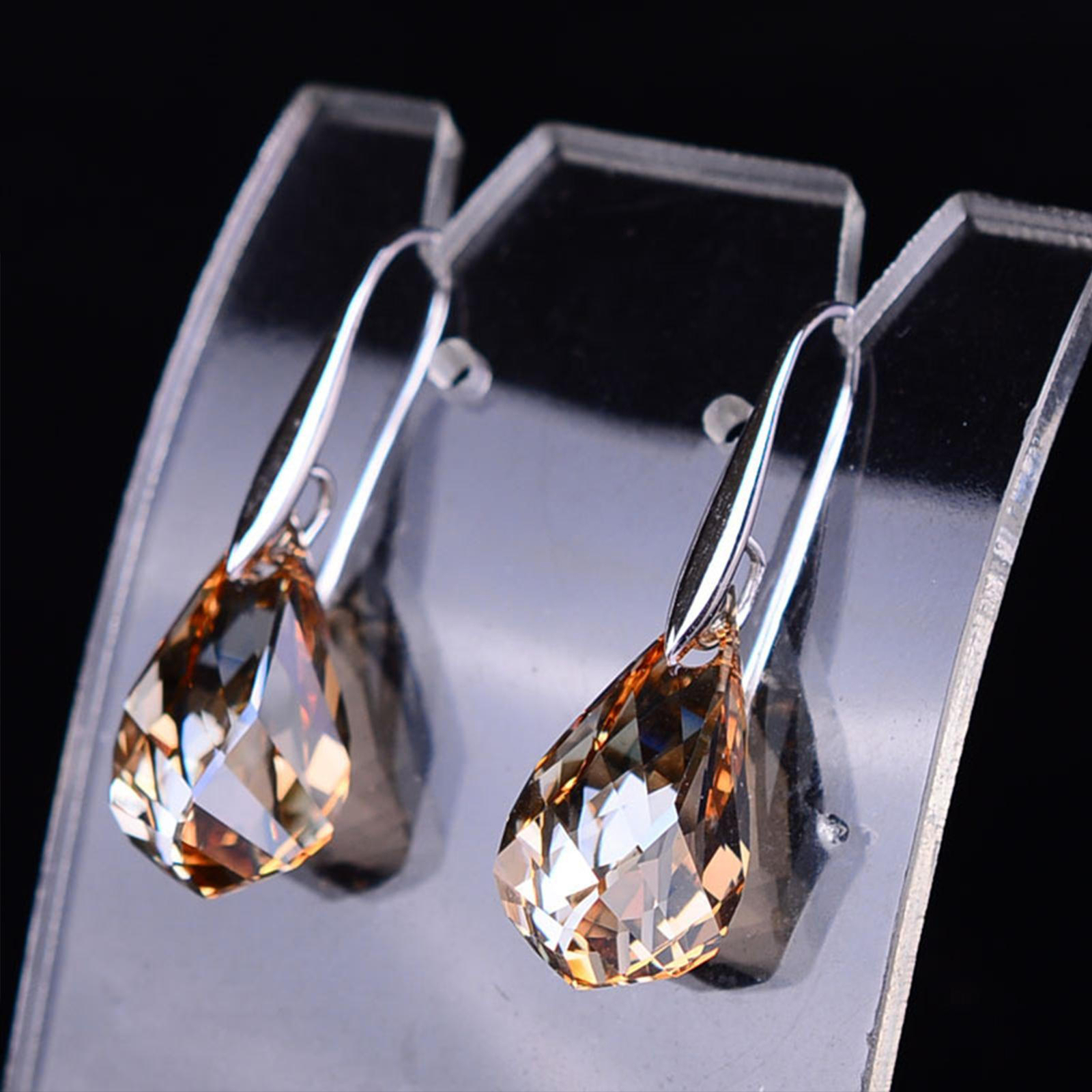 Lymphatic Earrings Sparkly Rhinestone Slimming Weight Loss