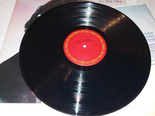 NEIL DIAMOND ON THE WAY TO THE SKY 1981 VINYL LP COLUMBIA PLATTE GESTERN LIEDER - Bild 6 von 6