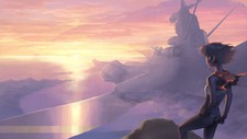Landscape dark skin anime sky sunlight fantasy art Custom Gaming Mat Desk