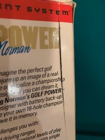 Greg Norman&rsquo;s Golf Power NES Nintendo Entertainment System with Box Vintage