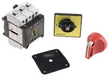 Image of 1 x 3 Pole Panel Mount Non Fused Isolator Switch, 63 A, 30 kW, IP20, IP65
