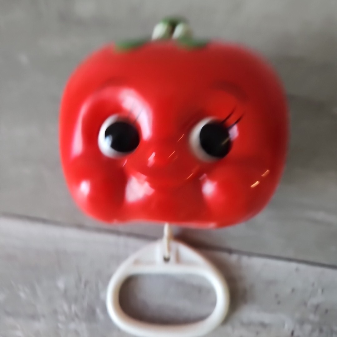 Sankyo Musical Pull-String Toy Vintage 1974 Tomato Collectible