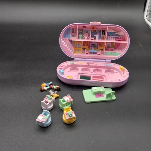 Polly Pocket Vintage Bluebird 1992 Stamping Stampin’ School Playset