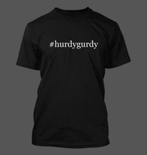 #hurdygurdy - Men's Funny Hashtag T-Shirt NEW RARE