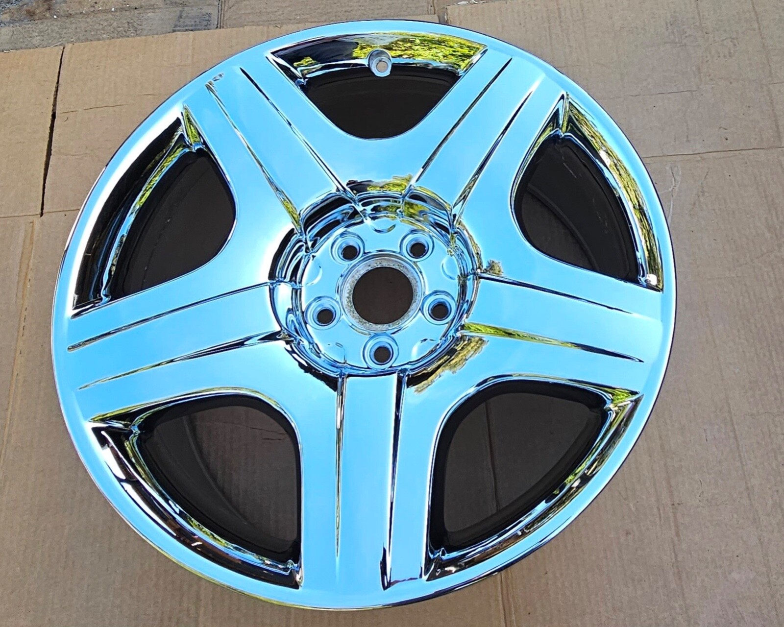 19" NEW CHROME OEM FACTORY BENTLEY FLYING SPUR CONTINENTAL GT GTC MULLINER WHEEL