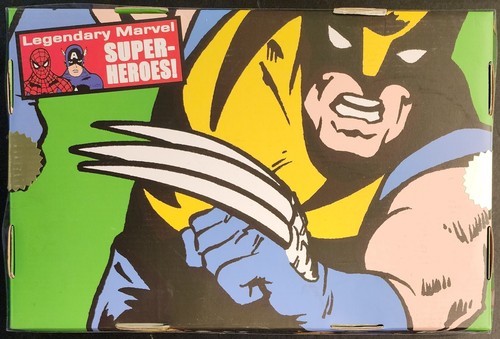JUEGO WOLVERINE 8" LEGENDARIO MARVEL SUPERHÉROES EMCE DIAMANTE SELECT SIN USAR, EN CAJA MEGO DIFÍCIL DE ENCONTRAR - Imagen 2 de 2