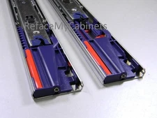 KV 8450FM Force Management Soft Close Full Extension Drawer Slides 28 inch