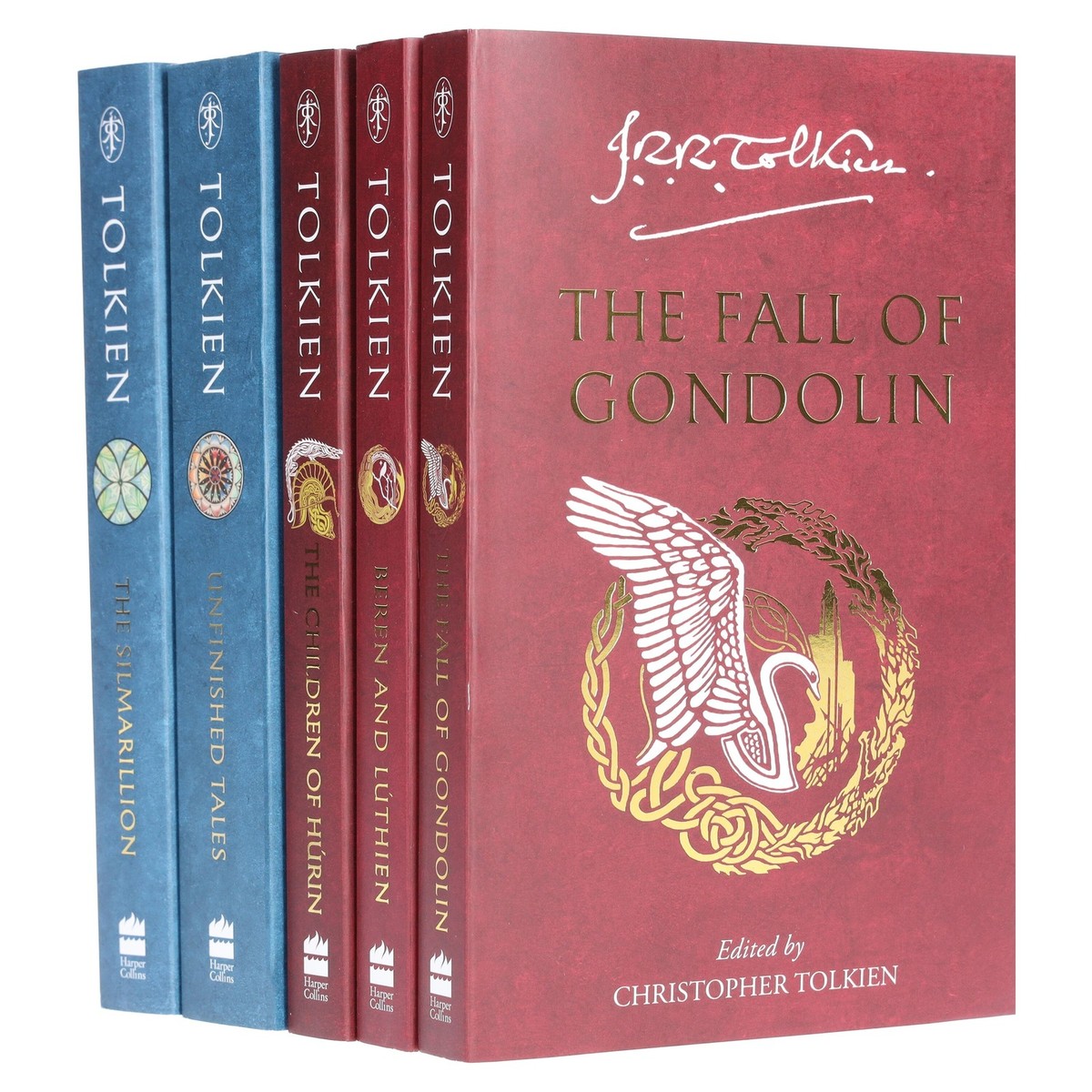 【貴重・レア】洋書・TOLKIEN・トールキン関連書籍・洋書・5冊セット・英語 TOLKIEN'S CLASSICS 5 Volume Leather Bound Collector's Set