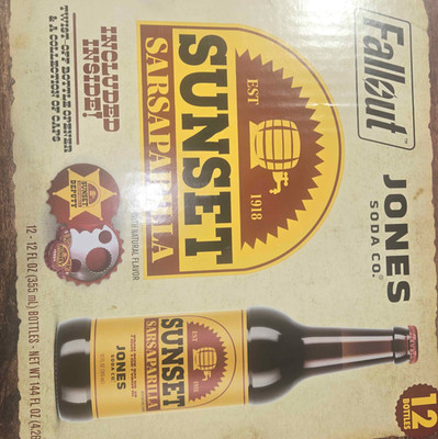 Fallout x Jones Soda Sunset Sarsaparilla Costco Collectors Memorabilia