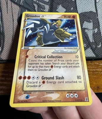 Pokémon TCG EX Delta Species Individual Collectible Card Game