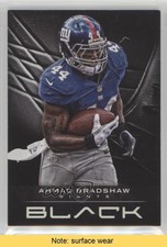 2012 Panini Black 58/349 Ahmad Bradshaw #67 READ 0l2
