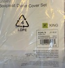 NEW Sonoma Ensley 3 Pc Box Pleat Cotton Duvet Cover Set King Size Bed with tags — photo 4
