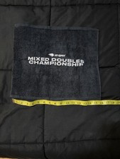 US Open Mixed Doubles Championship Black Towel